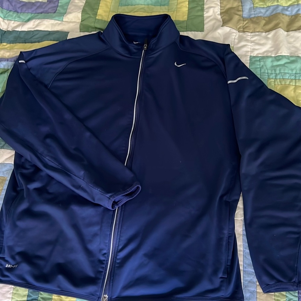 Nike Dri-Fit full-zip performance jacket